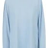 - Maglia - 451542 - Celeste^La Femme Blanche Clearance