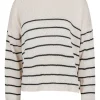 - Maglia - 451522 - Gesso/Nero^La Femme Blanche Best
