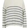- Maglia - 451522 - Gesso/Blu^La Femme Blanche Clearance
