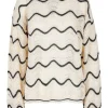 - Maglia - 451436 - Panna/Nero^La Femme Blanche Sale
