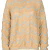 - Maglia - 451436 - Beige/Azzurro^La Femme Blanche Outlet