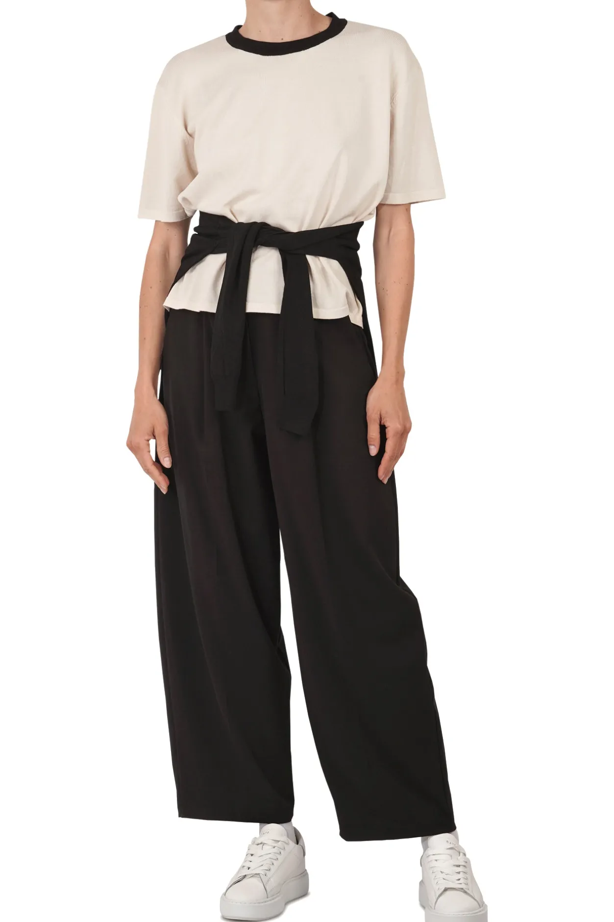 - Maglia - 451544 - Nero^La Femme Blanche Best