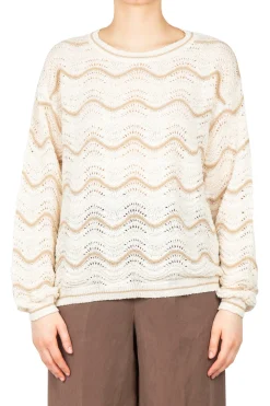 - Maglia - 451436 - Panna/Nocciola^La Femme Blanche Clearance