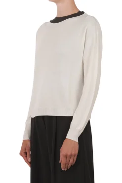- Maglia - 451544 - Gesso^La Femme Blanche Fashion