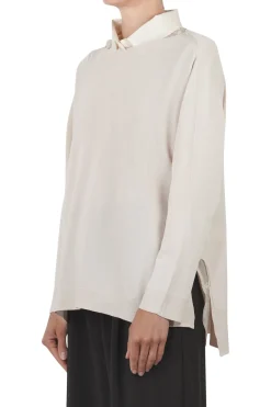 - Maglia - 451542 - Avorio^La Femme Blanche Discount