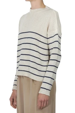 - Maglia - 451522 - Gesso/Blu^La Femme Blanche Clearance