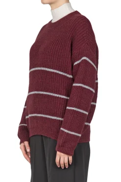 - Maglia - 442175 - Bordeaux^La Femme Blanche Discount