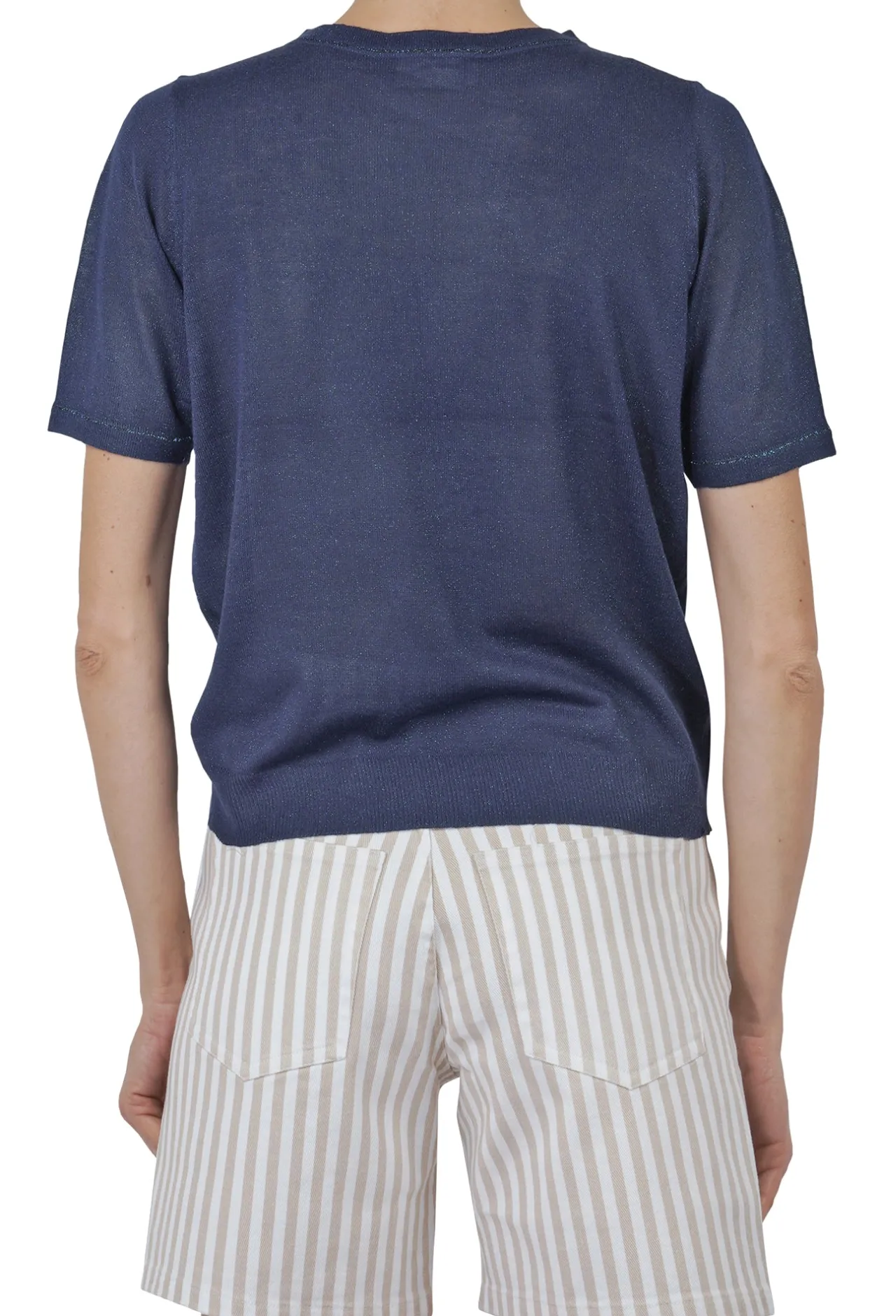 - Maglia - 451548 - Blu scuro^La Femme Blanche New