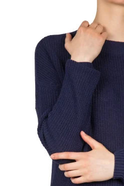 - Maglia - 451433 - Blu^La Femme Blanche Online