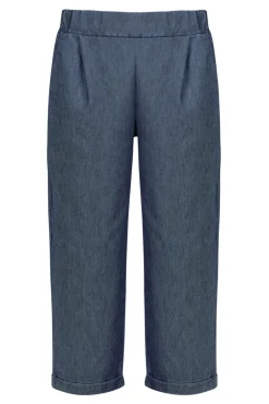 - Pantalone - 451483 - Denim scuro^La Femme Blanche Outlet