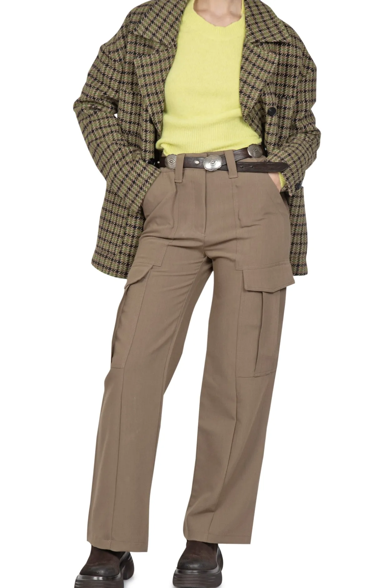 - Pantalone - 421288 - Oliva^La Femme Blanche Online