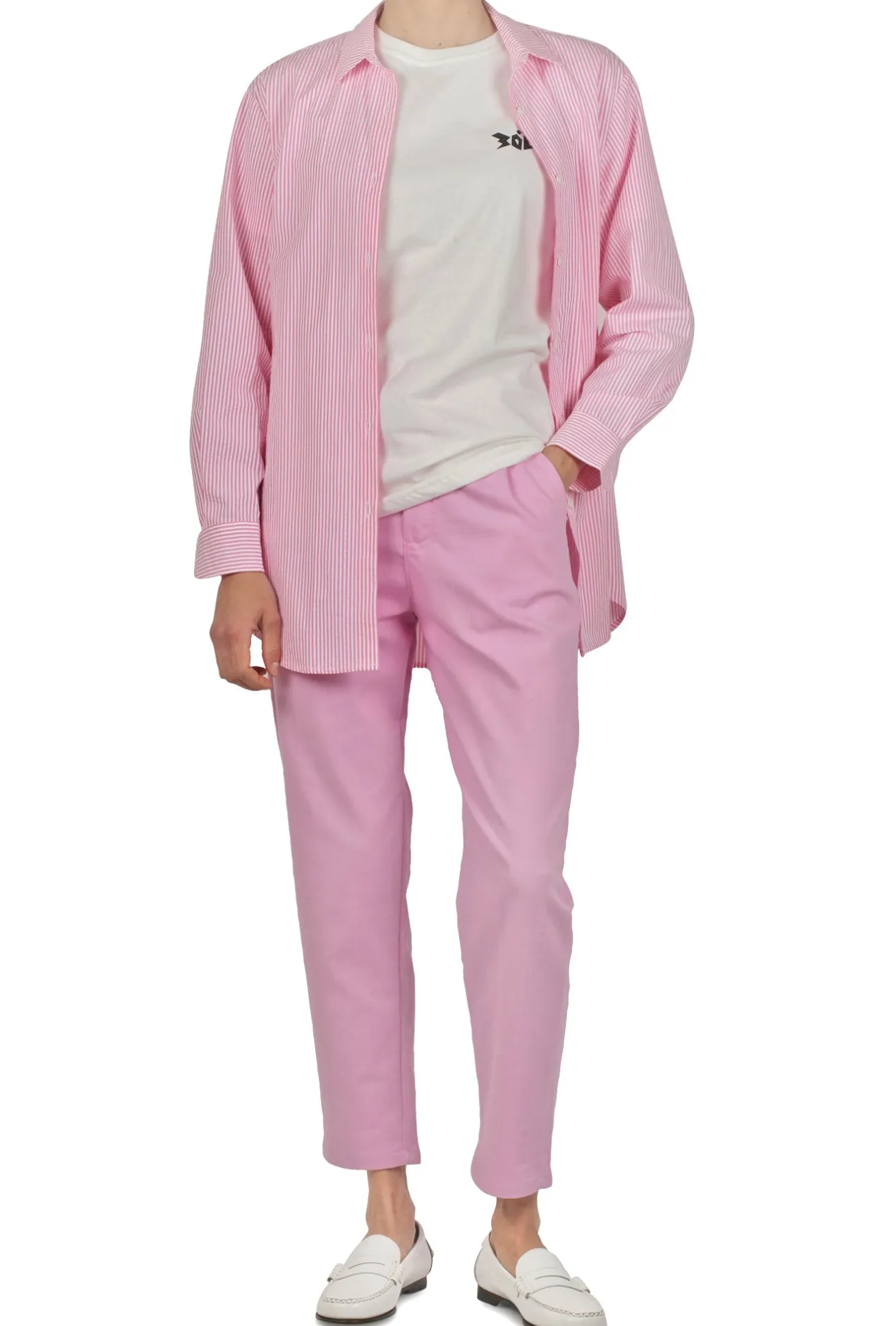 - Pantalone - 431531 - Rosa^La Femme Blanche Clearance