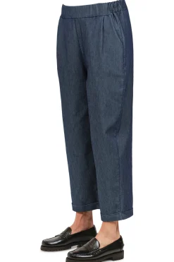 - Pantalone - 451483 - Denim scuro^La Femme Blanche Outlet