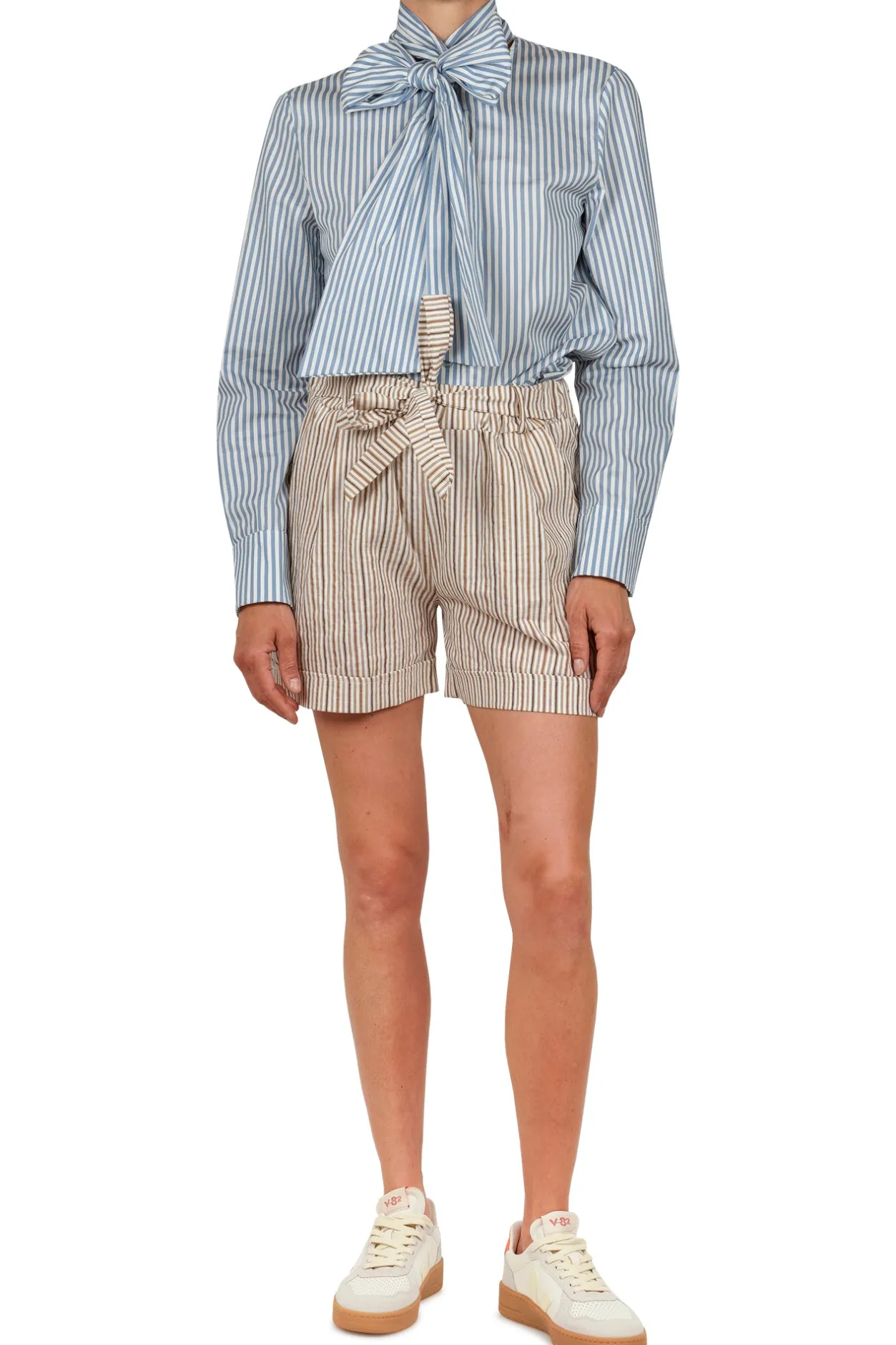 - Shorts - 451488 - Bianco/Beige^La Femme Blanche Hot