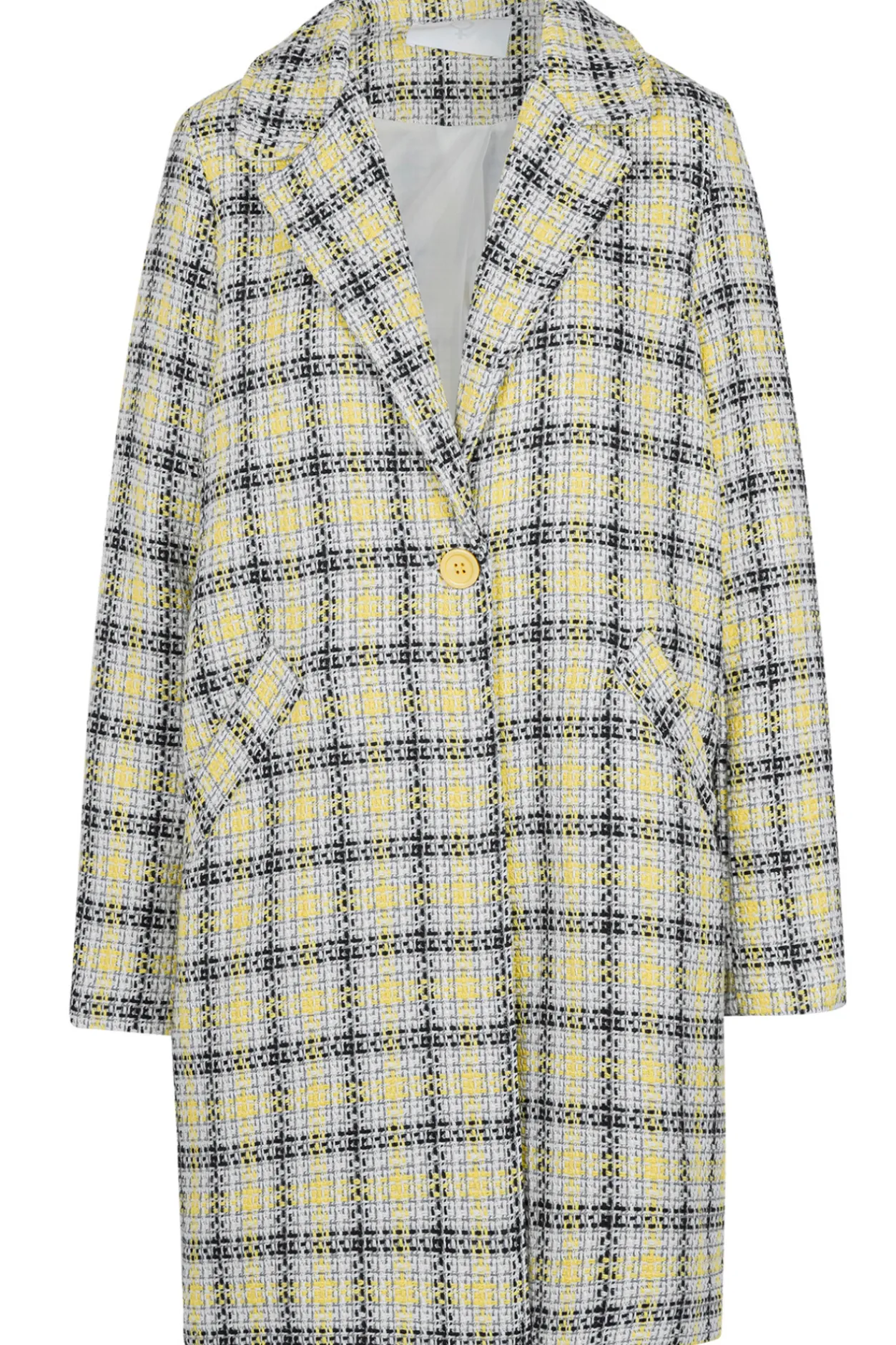 - Soprabito - 451494 - Bianco/Giallo^La Femme Blanche Clearance