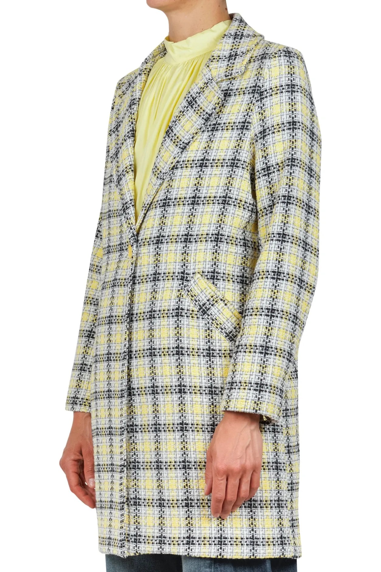 - Soprabito - 451494 - Bianco/Giallo^La Femme Blanche Clearance