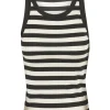 - Top - 451541 - Nero/Panna^La Femme Blanche Discount