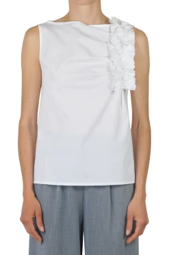 - Top - 451468 - Bianco^La Femme Blanche Clearance