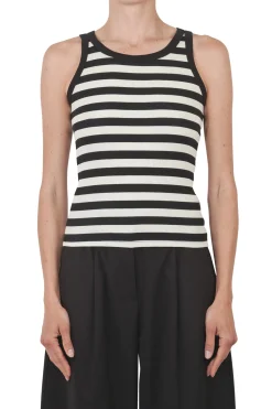 - Top - 451541 - Nero/Panna^La Femme Blanche Discount