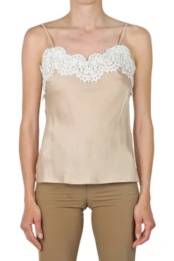 - Top - 451461 - Beige^La Femme Blanche Best