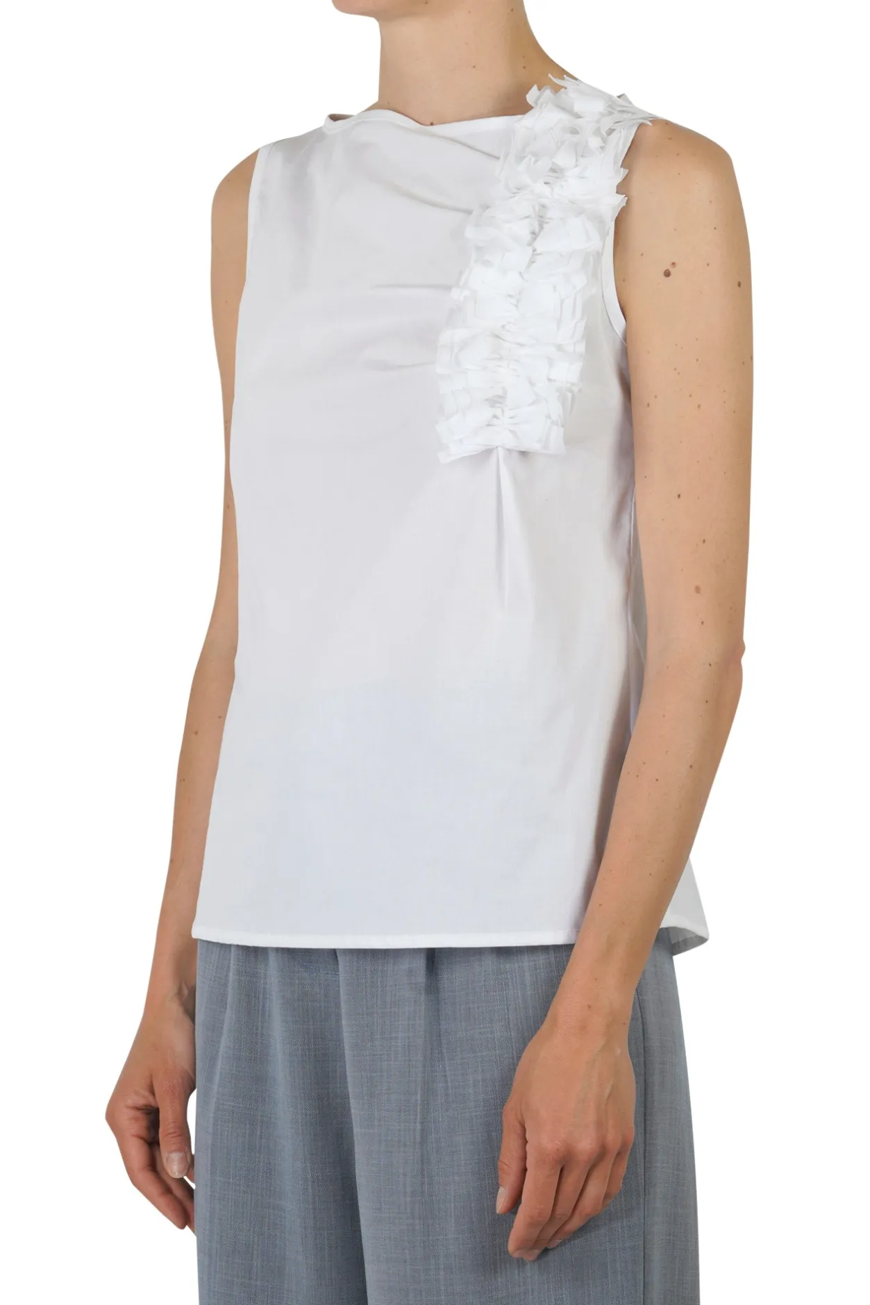- Top - 451468 - Bianco^La Femme Blanche Clearance