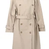 - Trench - 451449 - Beige^La Femme Blanche Sale