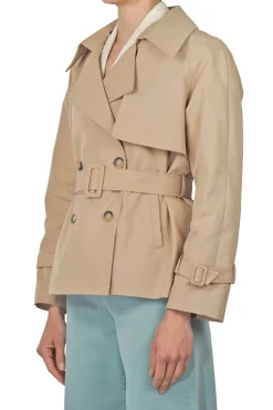 - Trench - 451447 - Beige^La Femme Blanche Discount