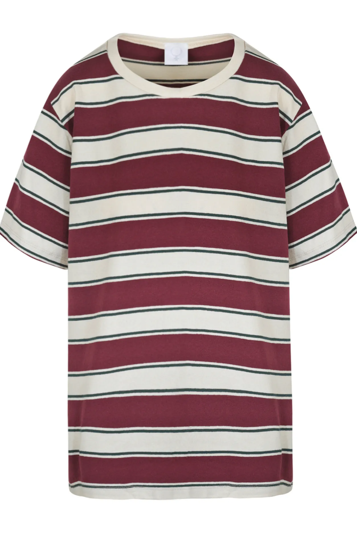 - T-shirt - 451466 - Panna/Prugna^La Femme Blanche New