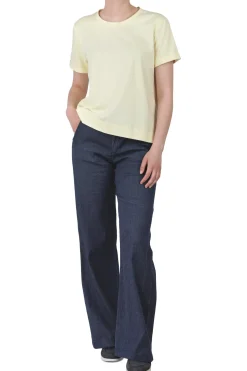- T-shirt - 451526 - Giallo^La Femme Blanche Best
