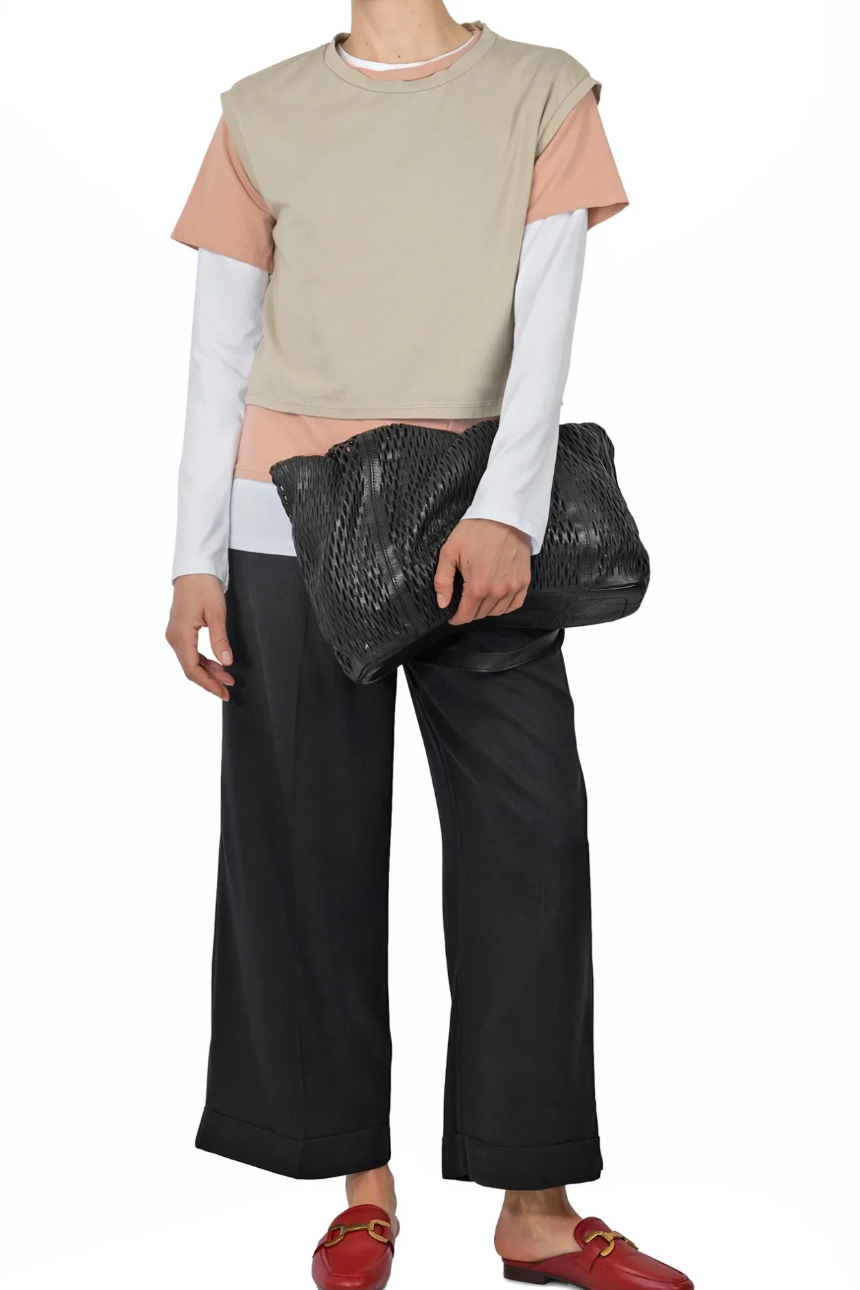 - T-shirt - 451454 - Beige^La Femme Blanche New