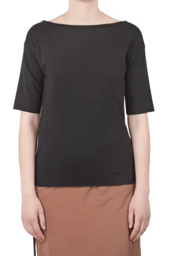 - T-shirt - 451529 - Nero^La Femme Blanche Outlet