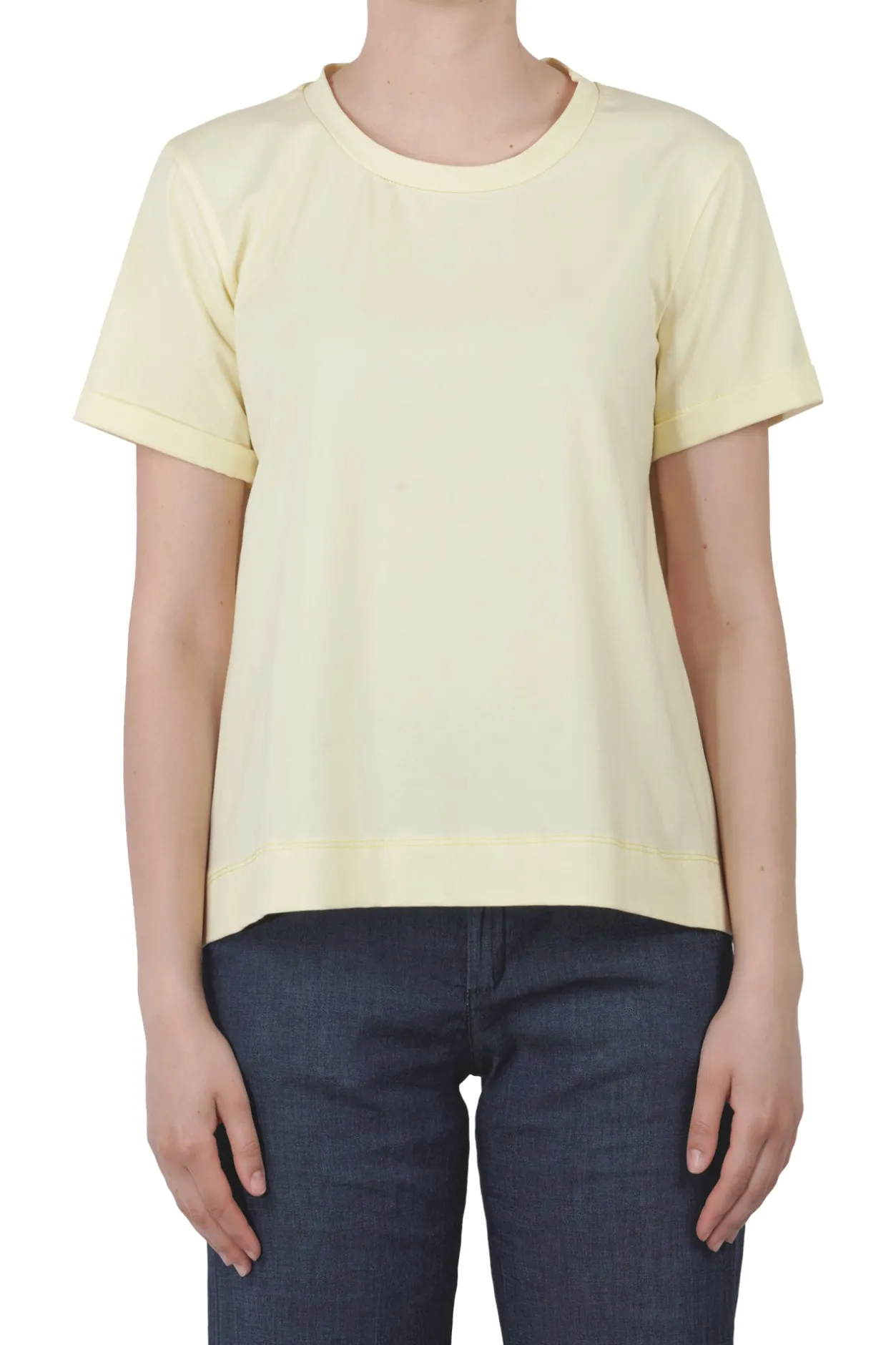 - T-shirt - 451526 - Giallo^La Femme Blanche Best