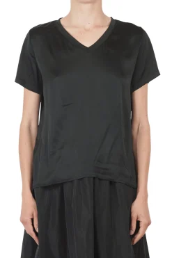 - T-shirt - 451604 - Nero^La Femme Blanche Outlet