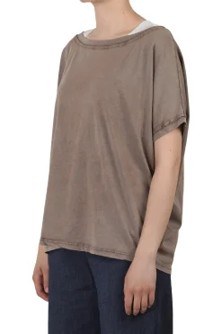 - T-shirt - 451527 - Marrone^La Femme Blanche Sale