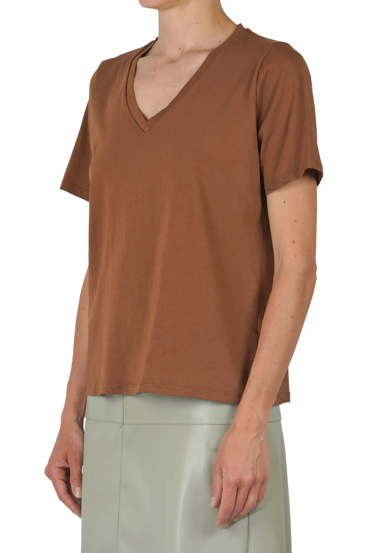 - T-shirt - 451459 - Tabacco^La Femme Blanche Hot