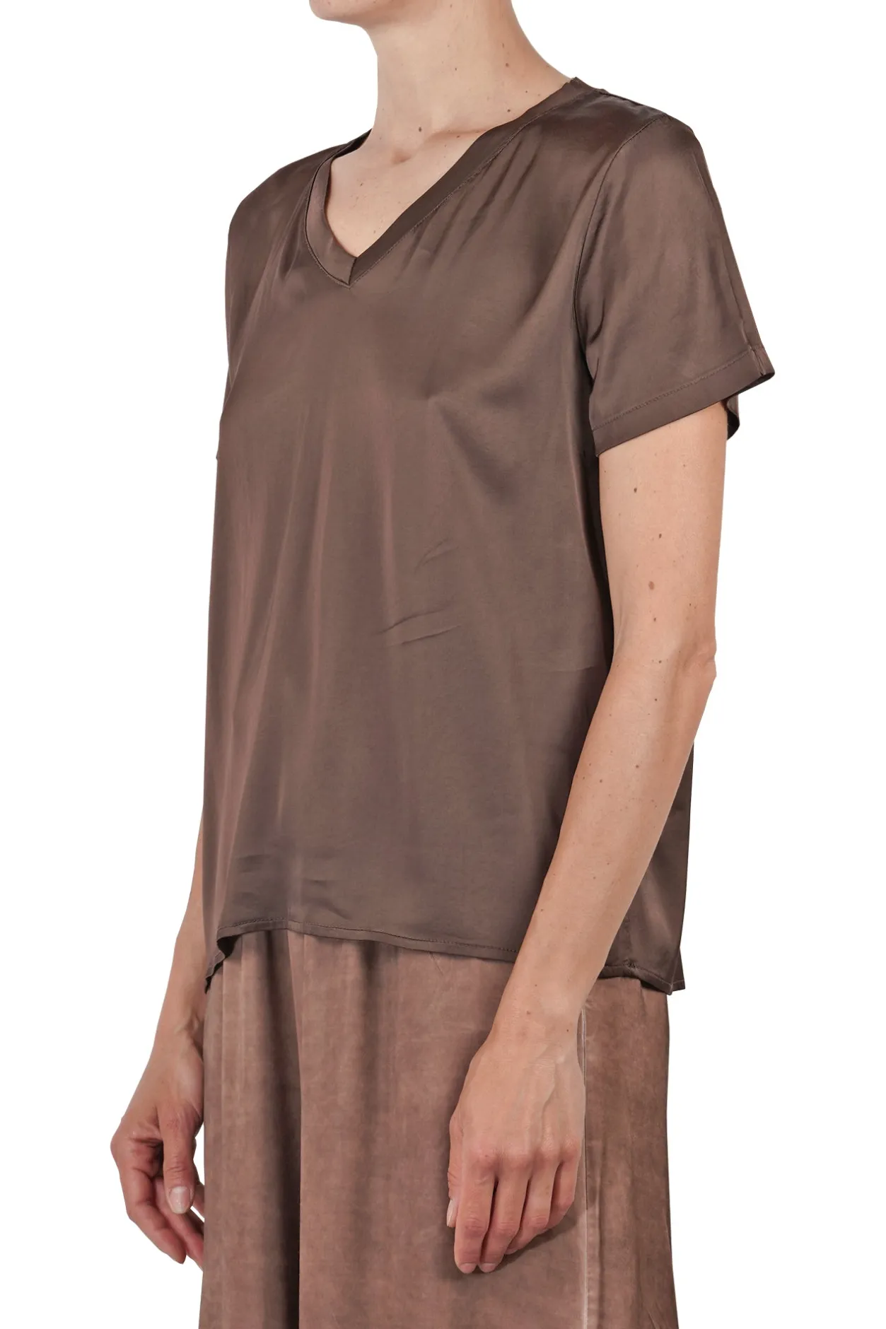 - T-shirt - 451604 - Moka^La Femme Blanche Outlet