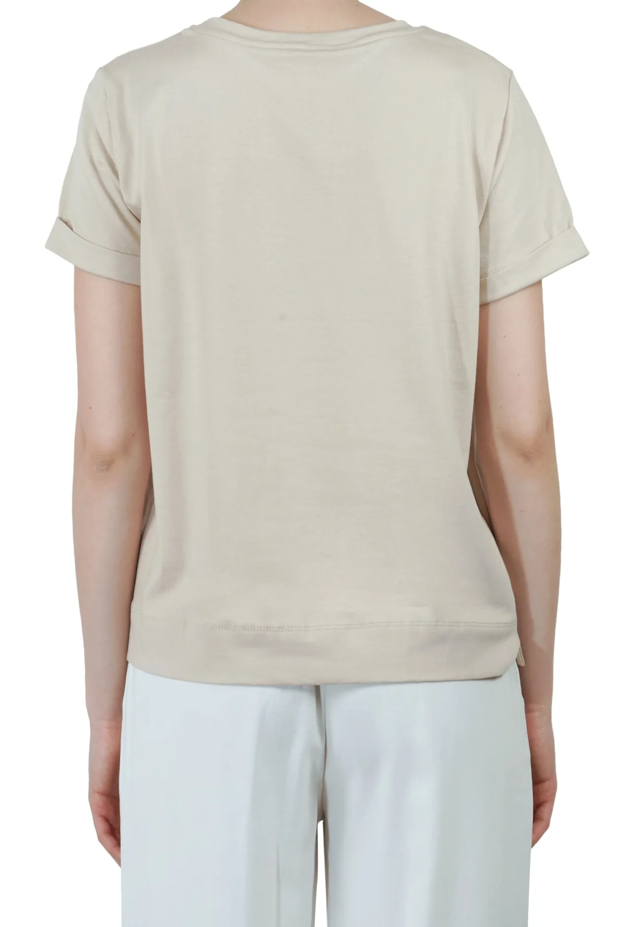 - T-shirt - 451526 - Beige^La Femme Blanche Outlet