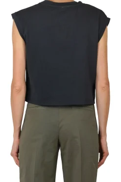 - T-shirt - 451454 - Nero^La Femme Blanche Discount