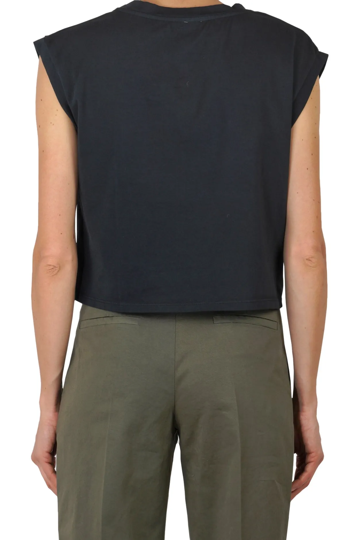 - T-shirt - 451454 - Nero^La Femme Blanche Discount