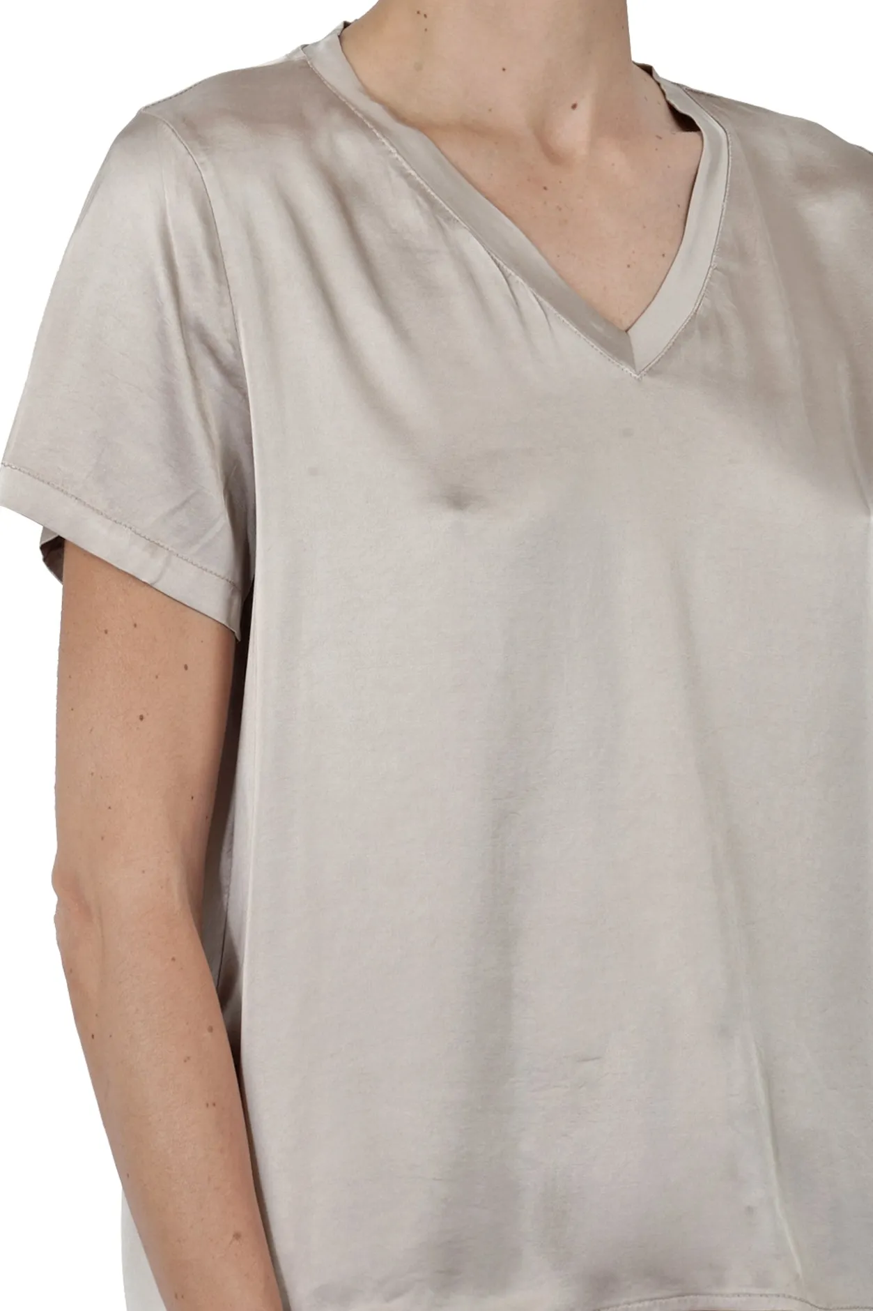 - T-shirt - 451604 - Beige^La Femme Blanche Online
