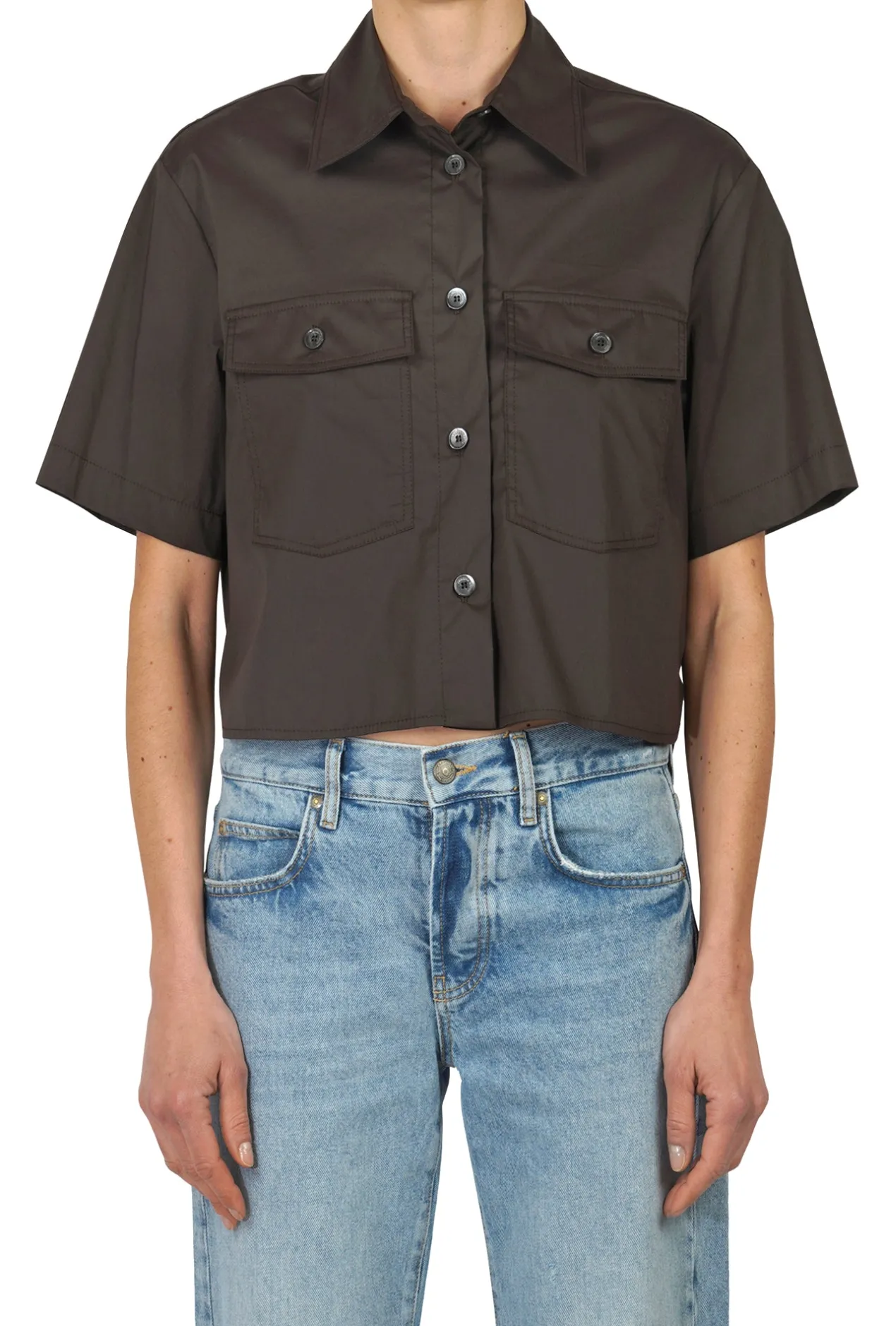 - Camicia - 450542 - Marrone^Liviana Conti New
