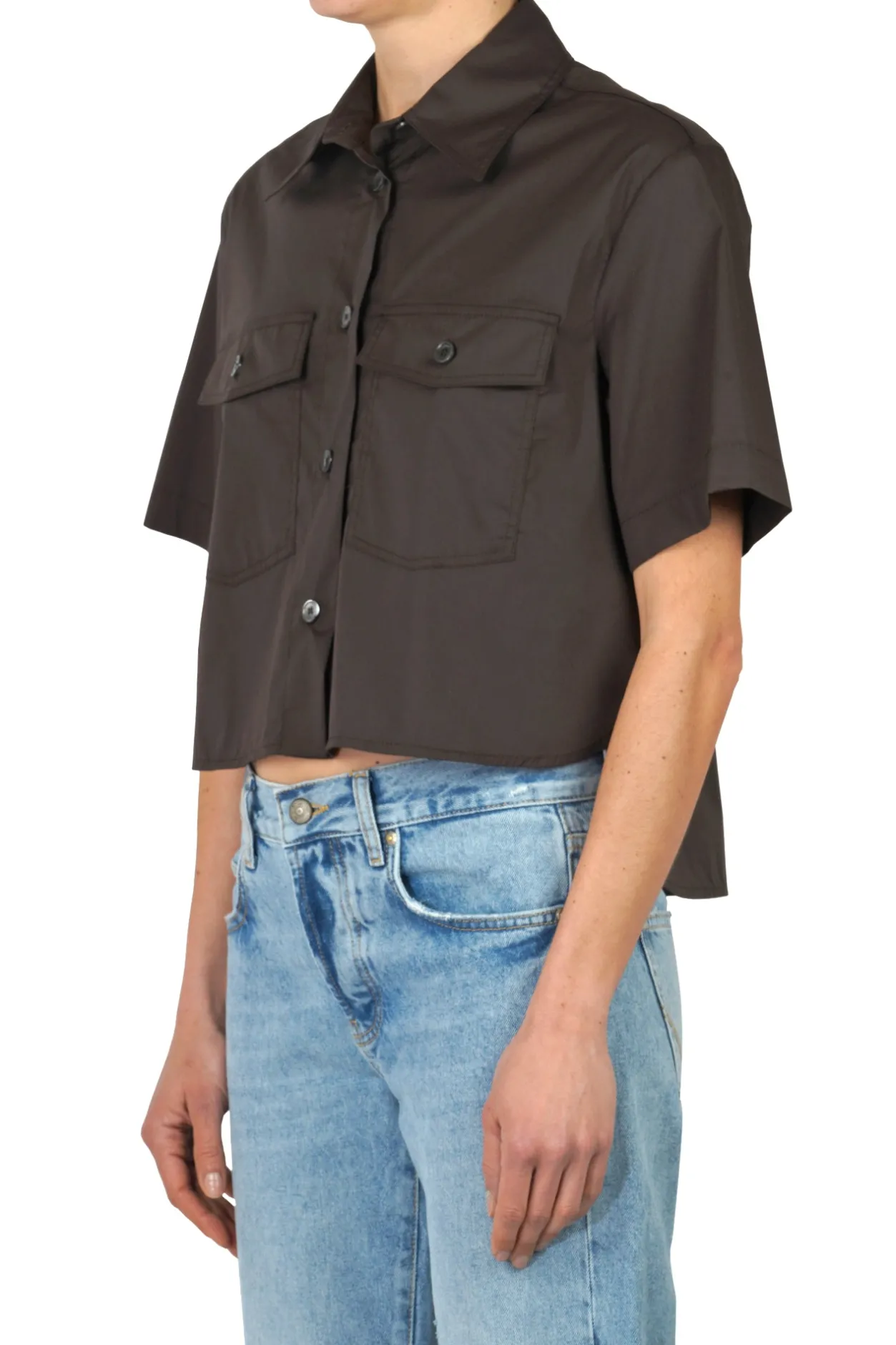 - Camicia - 450542 - Marrone^Liviana Conti New