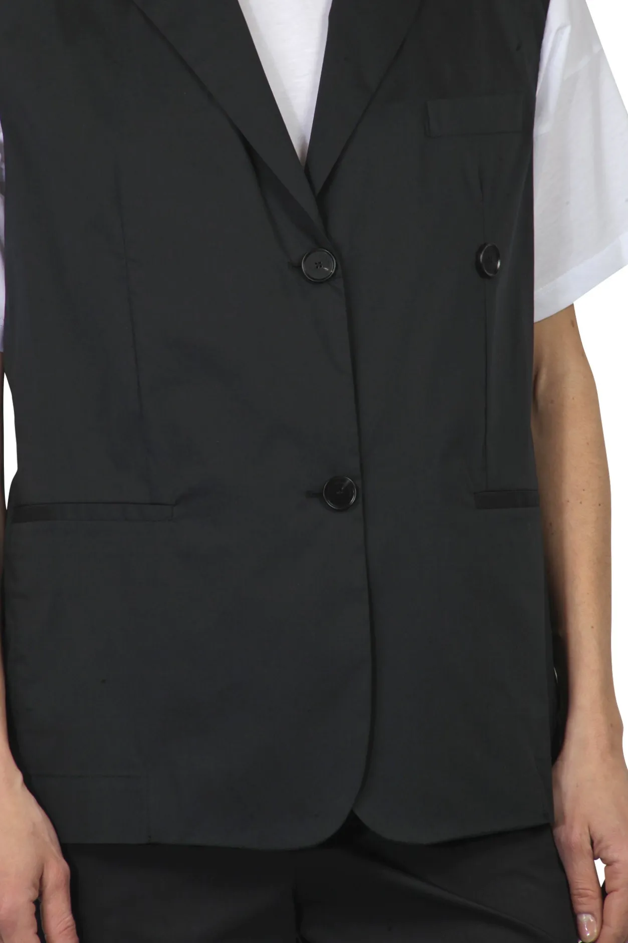 - Gilet - 450551 - Nero^Liviana Conti Hot