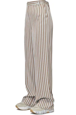 - Pantalone - 450741 - Azzurro/Marrone^Maliparmi Clearance
