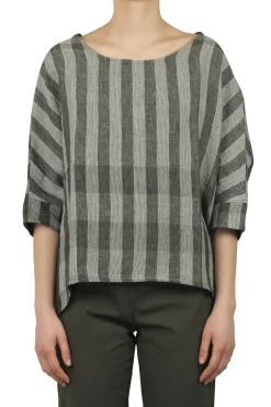 - Blusa - 450681 - Verde/Latte^Mama B Fashion