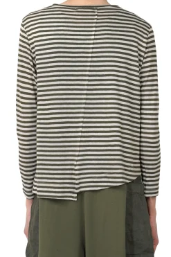 - Cardigan - 450617 - Verde/Beige^Mama B Online