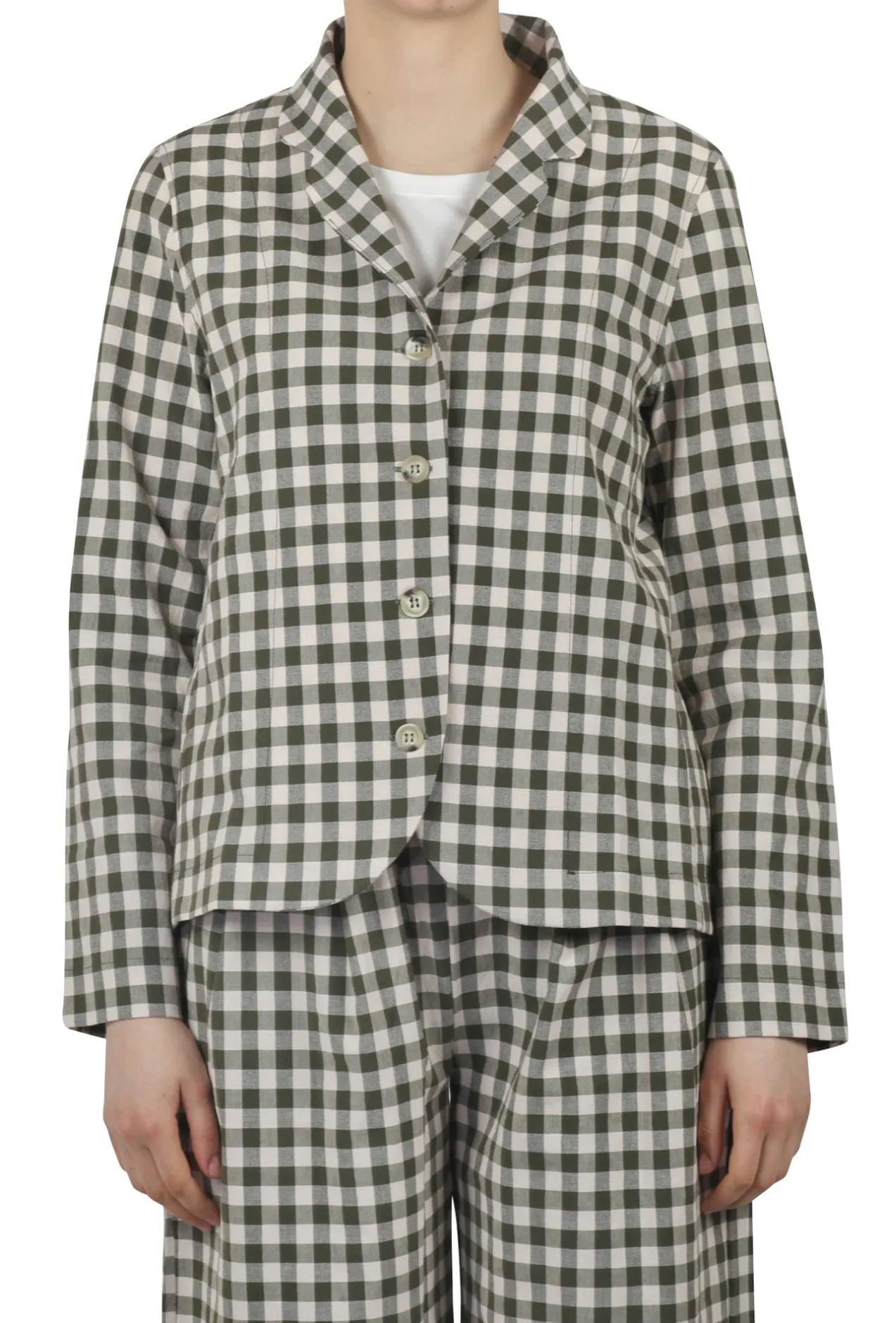 - Giacca - 450635 - Verde/Latte^Mama B Best