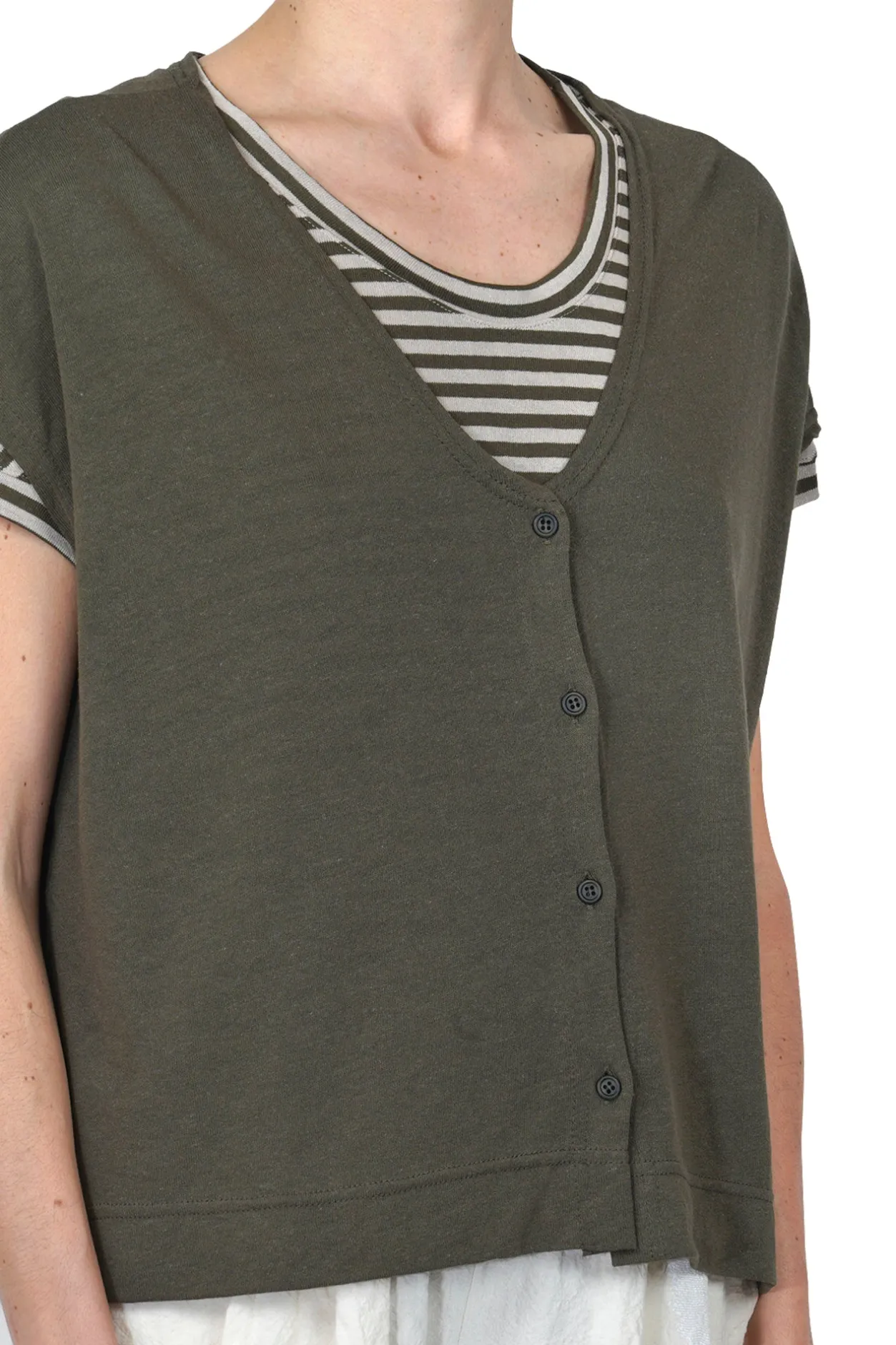 - Gilet - 450668 - Verde^Mama B Hot