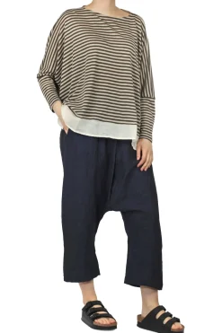 - Maglia - 450663 - Beige/Verde^Mama B Sale
