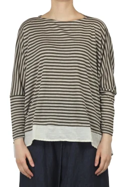 - Maglia - 450663 - Beige/Verde^Mama B Sale